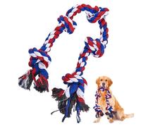 Dog Rope Toy for Aggressive Chewers - Heavy Duty Puppy Teething Chew Toy for Medium and Large Breed Dogs | Indestructible Durable Rope Tug Toy for Teeth Cleaning, Boredom Relief, and Interactive Train
