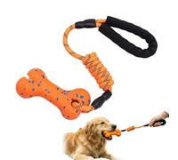 Dog Rope Toys - Heavy Duty Interactive Bone Design, Durable Chew Resistant Tug Training Tool, Knotted Grip Exercise Toy, Bite Resistant Pull Rope | Dog Enrichment Toy,For Small Medium Large Dogs