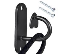 Dog Rope Wall Hook, Dog Training Rope Holder - Rust Resistant Easy Install, Ďog Lead Management Hook, for Small Medium Large Puppy Indoor Outdoor Home Garden Yard Park Outing Business