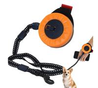 Dog Ropes Câble de dragonne rétractable mains libres 4 m | Corde pour chiens de petite et moyenne taille pour la course, la marche, le jogging, les activités de plein air, la cour