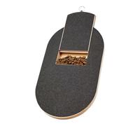 Dog Scratch Board Pad for Nails, Dog Nail Scratch Board with Treat Box, Wear-Resistant Nail File Scratchs Boards with Holder for Small Medium Puppy