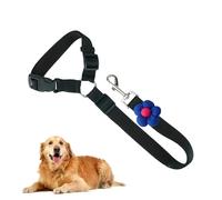 Dog Seat Belt for Vehicle Secure, Adjustable Dog Safety Harness, Escape Proof Puppy Car Harness, Seat Belt with Headrest Rope, Nylon Pet Vest with Metal Buckle, Pet Travel Gear for SUV RV Automobile