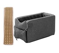 Dog Seat Car Console, Puppy Car Seat Bed, Armrest Booster Seat, Non Slip Dog Protection Seat, Armrest Car Seat Bed, Easy to Use, Portable for Comfortable Travel Bed Small Dogs