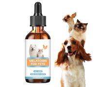 Dog Sedative - 60 ML Aide au Sommeil de Voyage pour Chien - Complément apaisant pour, agression, Quotidien, intérieur et Maison