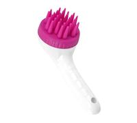 Dog Shampoo Brush - Brosse de lavage pour chien | Long Handle Pet Bath Massage Scrubber Cats Shower/toilettage Puppy Scalp Exfoliator Massager Shower Comb Supplies Puppy Cleaning