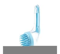 Dog Shampoo Brush, Cat Washing Scrubber, Pet Cleaning Tool, Built-in Soap Dispenser, Gentle Bristle Head, Ideal for Travel, Home, Groomers, Beach & Pool Pets, 18x7x7.5cm