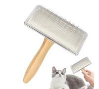 Dog Shedding Brush, Pet Deshedder Comb, Undercoat Rake Tool, 5,94 x 4,65 x 1,38 pouces, Dematting Hair Remover, Grooming Supplies, Ideal for Short, Long Haired Cats, Pets, Home