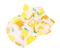 Dog Shirt,Four Yards.Dog Tshirts for Dogs,6 Colors, Dog Shirts,Yellow Shirt Dog,Cute Fruit Pattern,Dog Shirts for Small Dogs, Medium Dogs and Large Dogs (M)