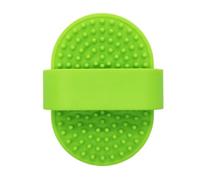 Dog Shower Brush, Cat Grooming Massager, Silicone Bath Tool for Pets, Gentle Cleaning Brush for Shedding Season, Senior Pet Washing Tool for Home Travel, Easy-Grip Accessory