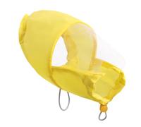 Dog Shower Ear Protector, Waterproof Bathing and Swimming Ear Cover, Comfortable Elastic Pet Hood for Grooming, Ideal to Your Rainy Days, Water Activities, Swim Training, Sensitive Dogs, Yellow