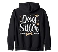 Dog Sitter Dog Sitter Dog Sitting Dogs Puppy Job Sweat à Capuche
