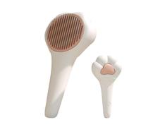 Dog Slicker Brush, Paw Shape Dog Grooming Tool, Kitten Hair Removal Brush, Pet Hair Detangling Comb | for Pet Parents, Animal Lovers, Groomers, Shelters, Daily Routine, Vet Visits, Home Bedroom Living