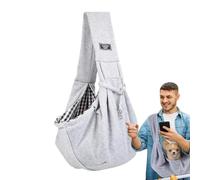 Dog Sling Carrier, Breathable Pet Shoulder Bag, Portable Soft Tote, Adjustable Comfortable Strap, Sturdy Lightweight Design, Perfect for Dogs, Cats, Outdoor Travel