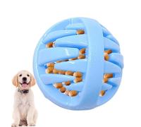 Dog Slow Feeder Ball - Puzzle Interactif Friandise, Jouet à mâcher durable | Boule d'enrichissement stimulant mentalement pour chiot pour l'entraînement des dents Jouer en intérieur et en extérieur