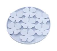 Dog Slow Feeder | Slow Feeder Bowl With Suction Cup | Non-slip Raised Flower Design Dog Puzzle Widely Applicable For Boredom Relief, Floor Or Wall Treats & Grooming Pet Training In Shower