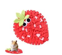 Dog Sniffing Mat - Fruit Shaped Enrichment Toy, Slow Feeder Puzzle | Interactive Snuffle Pad with Multiple Hiding Pockets, Training Activity Mat for Dogs Mental Stimulation Indoor Play Home Use