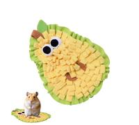 Dog Sniffing Mat, Fun Fruit Shapes Enrichment Puzzle Toys, Puppy Slow Feeder Sniffing Pad, Medium Large Breeds Training, Playing Home Indoor Room, Living Garden Yard, Interactive Pet Foraging Mat