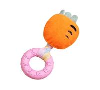 Dog Squeak Toys, Cheese Shaped Plush Calming, Interactive Pet Teething and Enrichment Game Toy, Soft Quality Squeaky Dog Toy with Sturdy Design for Home, Indoor Outdoor Playtime, Training and Exercise