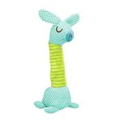 Dog Squeak Toys - Interactive Plush Chew Toy | Soft Teething Companion For Puppies, Funny Aggressive Bite Resistant Plaything For Small Medium Large Breeds, Fetch Training Enrichment Accessory