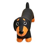 Dog Squeaky Toy - Dachshund Shape Teething Game with Sound for Pet