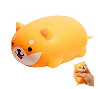 Dog Stress Ball, Slow Rebound Toy, Squeeze Relief Accessory, Soft Material Eases Tension Home Office Studying Working Travel Usage, Cute Animal Design Fun Gift Party Favors Goodie Bag Usage