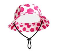 Dog Summer Hat with Ear Holes - Non-Slip Fit Sun Protection Headdress