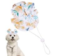 Dog Sun Hat, Cute Pet Hat, Colorful Dog Bonnet, Sun Protection Hat, Pet Cooling Hat, Breathable Dog Cap, Ear Hole Dog Hat, Cooling Pet Cap, Sun Protection Bonnet, Dog Bucket Hat,