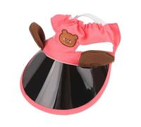 Dog Sun Hat, Kitten Outdoor Caps, Adjustable Pet Sunlight Protection Cap, Travel Sport Visor, Lightweight Sunbonnet Design, Perfect for Small Puppies Or Alfresco Adventures