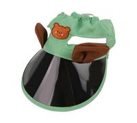 Dog Sun Hat, Kitten Outdoor Caps, Animals Sun Protection Caps, Comfortable and Adjustable Travel Sport Beanie Visor Sunbonnet Outfit for Small Puppy, 50g