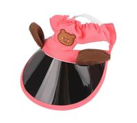 Dog Sun Hat, Kitten Outdoor Caps, Animals Sun Protection Caps, Comfortable and Adjustable Travel Sport Beanie Visor Sunbonnet Outfit for Small Puppy, 50g