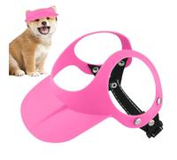Dog Sun Hat, Pet Sun Protection, Beach Baseball, Adjustable Breathable Headwear with Ear Holes, Animal Supplies Headdress Ideal for Puppy, Cat, Outdoor Use, 16.54-18.5 inches