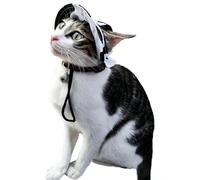 Dog Sun Hat Wide Brim UV Protection with Ear Hole Bucket Hat for Cats