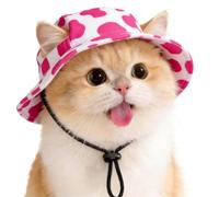 Dog Sun Hat | with Ear Holes Adjustable Breathable Headdress