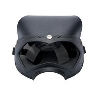 Dog Sunglasses, Compact UV Hat, 7.09x4.72in Shock-Resistant Pet Helmet, Adjustable Strap Design, Removable Protective Gear for Outdoor Camping, Summer Walks, Festival Adventures