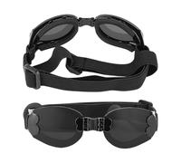 Dog Sunglasses Large Breed, Pet UV Sun Protection, 5.91x1.77x1.57 inches Windproof Puppy Eyewear with Portable Lens Design, Adjustable Pet Sunglasses with Secure Fit, Dog Eye Protection for Daily Use