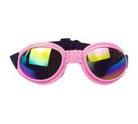Dog Sunglasses - UV Protection Adjustable Pet Goggles for Dogs | Windproof Eye Protection Glasses for Medium Large Dogs | Elastic Strap Comfortable Fit |Outdoor Travel Sun Eye Wear for Pets