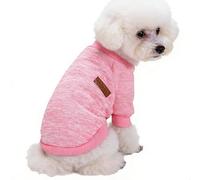 Dog Sweater - Puppy Fleece Clothes Sweatshirt | Soft Pet Winter Fall Coat for Walking Camping Travel Christmas Wedding Outdoor Small Dogs