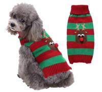Dog Sweater- Soft Cute Dog Jumpers, Pet Sweater | Soft Cute Warm Puppy Vest Pet Christmas Clothes for Holiday Birthday Home Room Outdoor Park Garden Walking Lawn Backyard Apartment