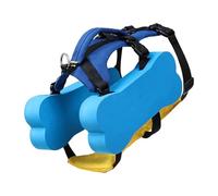 Dog Swim Vest, Adjustable Puppy Life Preserver with Rescue Handle and Reflective Strips, Secure Float Coat for Small, Medium, Large Dogs Swimming Safety in Pools, Lakes & Beaches