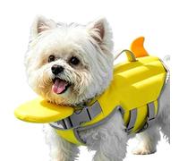 Dog Swim Vest - Veste Floating Life Jacket imperméable | High buoyancy design with rescue handle for added support and control | Pet - Pet f¨est fŽor water play beach pool swimming training ánd