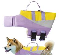 Dog Swimming Vest - Adjustable Waterproof Life, Large Jacket Floating Safety Suit for Daily Use Pool Outdoor Boating Rescue Support for Puppies Dogs Pet Water Training Swimming Protection Gear