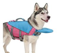 Dog Swimming Vest - Floating Anti Choking Protective, Reflective Life Vest for Dogs | for Puppy Small Medium Large Breed Pool Beach Lake River Boat Play Rafting