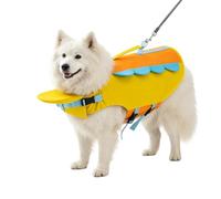Dog Swimming Vest - High Buoyancy Life Jacket | Reflective | Integrated Harness & Quick-Release Buckles, Breathable Oxford Cloth, Ideal for Small Breeds & Puppies in Pools, Lakes