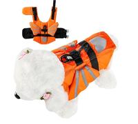 Dog Swimsuit Jacket, Reflective Floating Vest, Adjustable Safety Gear for Rescue Puppy, Boating, Swimming Pool, Beach, Outdoor Water Fun, Pet Protection, Easy to Wear, 10.24x5.91x5.91 in