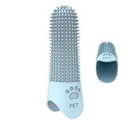 Dog Teeth Cleaning Brush - Soft Silicone Pet Toothbrush Set | Multi-Purpose Grooming Kit For Dogs, Cats, Rabbits, Hamsters, Hygiene Care Tool Application With Pet Care Scenario