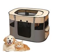 Dog Tent Indoor - Portable Pet Bed House, Mesh Ventilated Tent, Spacious Cat Playpen, Foldable Design | Fun and Comfortable Shelter for Small Medium Large Pets, Home, Outdoor, Apartment, Travel,