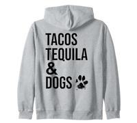 Dog Tequila,Drink Tequila Pet Dogs,Tacos Tequila and Dogs Sweat à Capuche