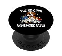 Dog The Original Homework Eater Dog Lover Dog Owner Blagues PopSockets PopGrip Adhésif