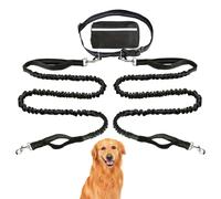 Dog Tie Out Cable, Reflective Lead, Heavy Duty Training Line, Long Pet Supply for Medium Large Doggy Running Safety, Outdoor Recall Exercise with Storage Bag, 0.98x46.46x66.14 in