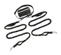 Dog Tie Out Cable, Reflective Safety Lead, Heavy Duty Recall Training, Durable Long Pet Tether, Medium Large Dog Running for Includes Storage Bag, Outdoor Secure Exercise